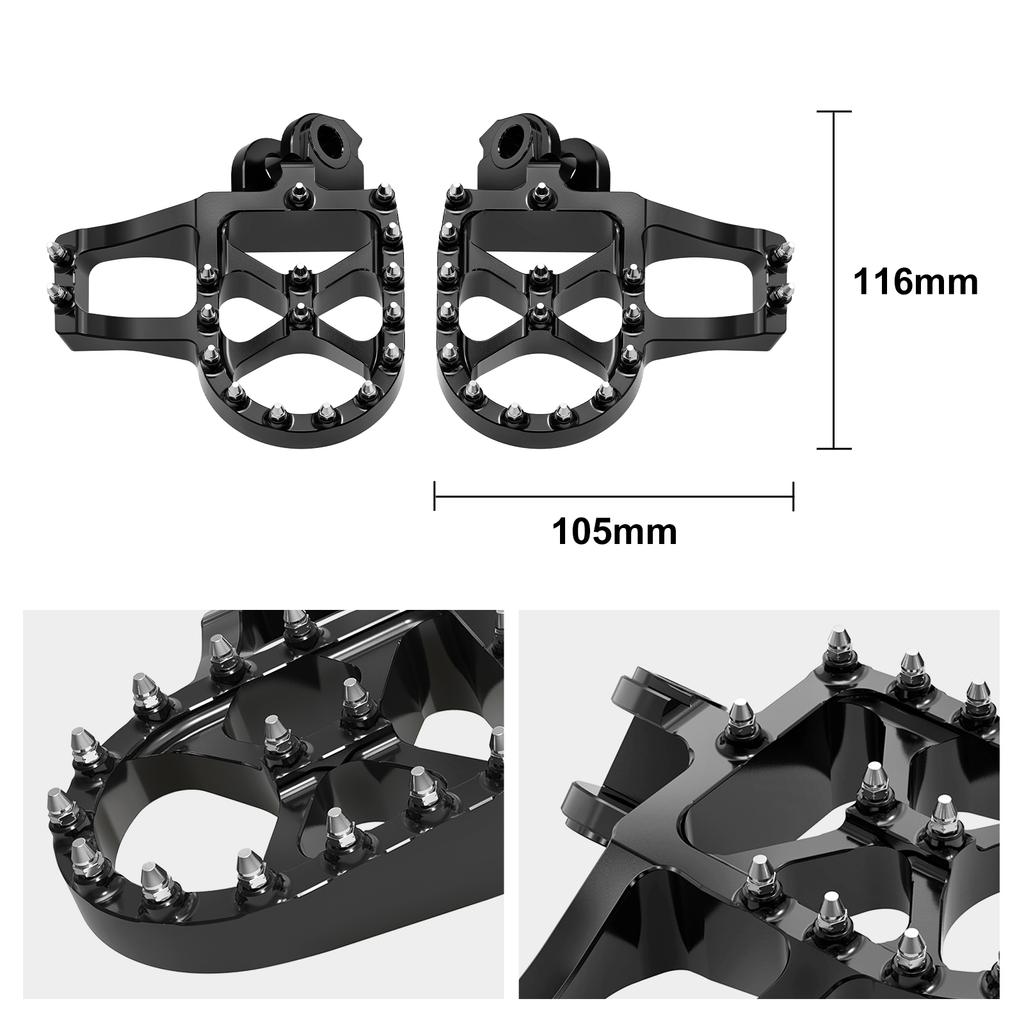 For Beta Xtrainer 300 250 2015-2025 RR 300 RR 250 2013-2019 Extender Foot Pegs Footrest RR 350 RR 390 RR 430 RR 450 RR 498 520