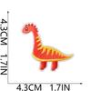 Dinosaur Paradise Embroidery Cloth Sticker Children'S Clothes Decoration Patch Sticker Hot Sublimation Tide Play Embroidery Chapter Triceratops