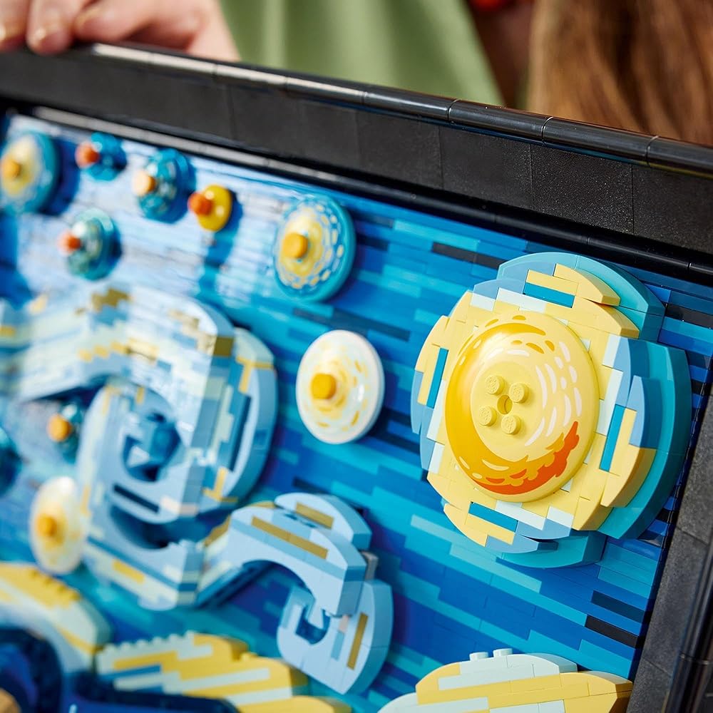 LEGO Ideas Van Gogh Starry Night 2316 Pieces Building Block Toy Art Model Home Decor Collection