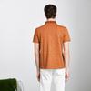 Machine Washable Mulberry Silk Jacquard Business Casual Polo Shirt