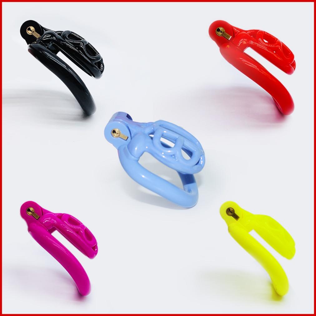 Hot Selling Plastic Resin Chastity Lock Turtle Type Hollow-carved Design Sex Toys Penis Lock for Men