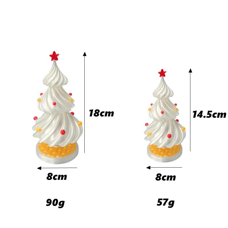 3D Printed Wind Blowing Dancing Christmas Tree Spinning Christmas Tree Ornament Desktop Decor Christmas Gifts