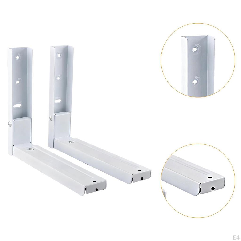 Mikrovågsfäste Vikbart Utdragbart Ugnsväggställ för Hem Hotell