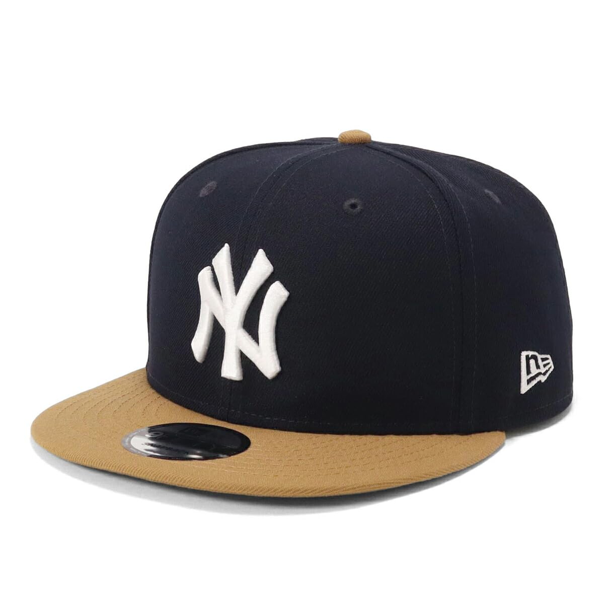 

Flat Visor Cap MLB Hat NY 950 NEYYAN NVY WHE SWHT 25J [New Era] Navy/Wheat M/L