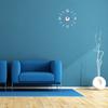 Frameless DIY Wall Clock 3D Mirror Wall Clock Mute Wall Stickers for Living Room Bedroom Home