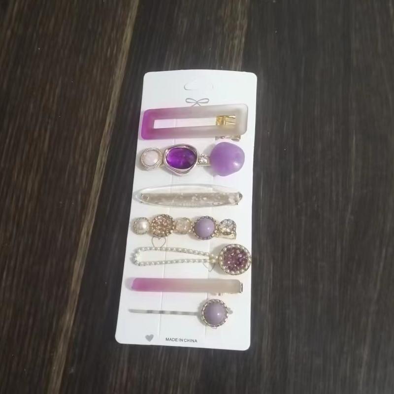 2022 Winter Korean Style Metal Hair Clip for Girls - Trendy Bangs Hairpin and Side Clip Hair Accessories