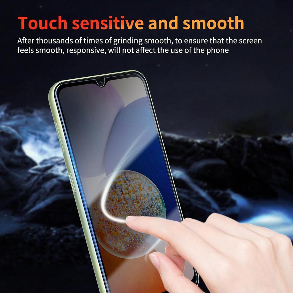 5 st. härdat glas för Samsung Galaxy A17 A16 A26 A56 A36 A54 A55 A34 A25 A14 A15 A52S A53 S20 S21 S23 S24 S25 FE anti-spionage skärmskydd