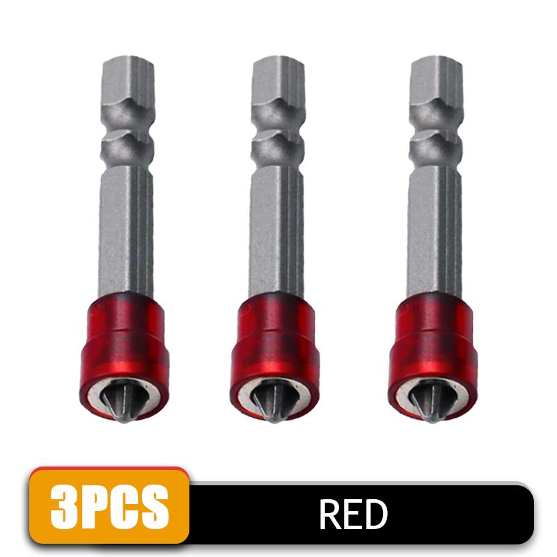1-3pcs Hex Screwdriver Bit Magnetic Screwdriver Holder Ring Woodworking Positioning Bit Batch Head For Electric Screwdriver Kit