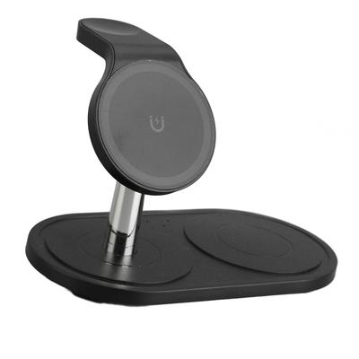 3 In 1 Charging Station Multiple Devices Quick Charging   Angle Magnetic Attachment Charging Station for Watch Rbuds Phone