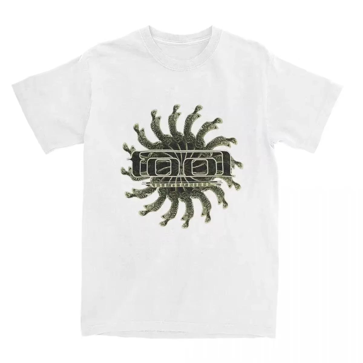 

Streetwear Tool Band Metal Music TShirt forWomen High Quality Clothing Hip Hop Band Tee Retro unisex Top Unisex Free Shipping S