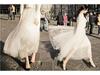Women's High Waist Black Mesh A-line Midi Tulle Skirt