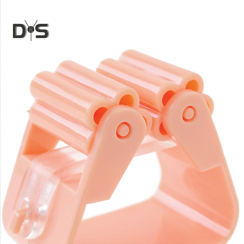 Wall Mounted Mop Holder Brush Broom Hanger Storage Rack Room Kitchen
