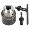 Ongwan 3.0-16MM 1/2-20UNF Drill Chuck Adapter Kit Key Type Drill Chuck with Hex Head Adapter Drill Chuck
