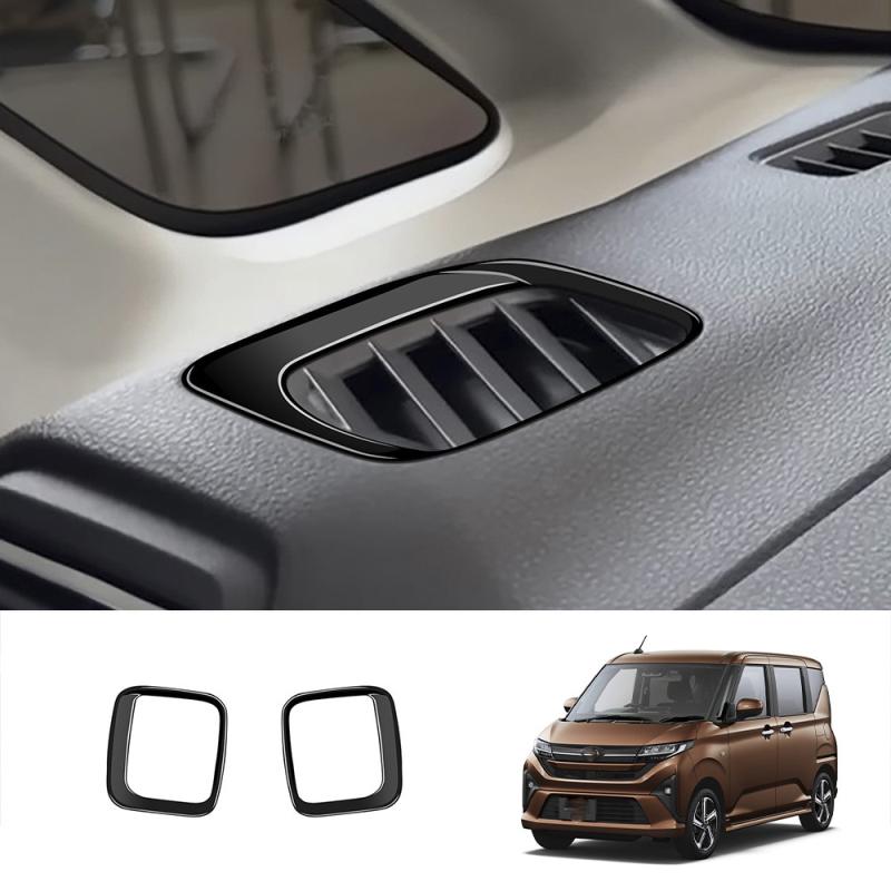 

For Daihatsu MOVE 2025 2026 ABS Front Dashboard left right Air Conditions Outlet Cover Side Upper lower AC Outlet Vent Cover ABS black A