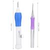 Needle Punch Embroidery Embroidery Punch Embroidery Punch for Needle Stitch Embroidery Adjustable for DIY Crafts Kit, Pen, Needles, Needles, Yarn,