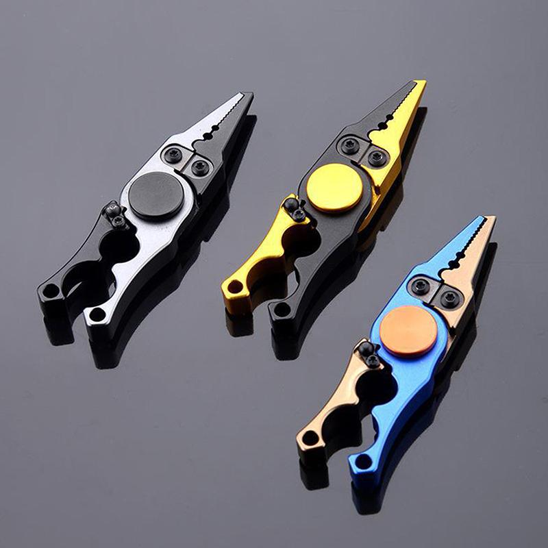 Durable Aluminum Alloy Fishing Pliers With Gyro And Tungsten Steel Blade For Easy Catches Fishing Equipment Fishing Tools