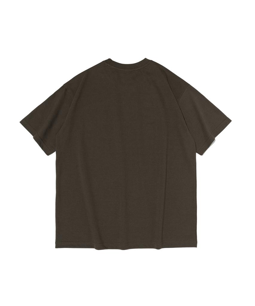 OUNDERR Catch Cat Short Sleeve T-Shirt (Khaki)
