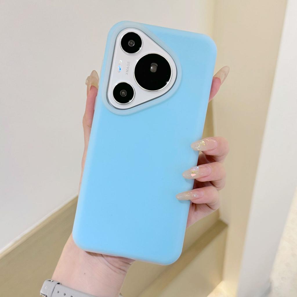 Jelly Suitable for vivoS19pro Liquid Silicone Mobile Phone Case OPPOReno12 Matte Solid Color X100 Ultra-thin Case