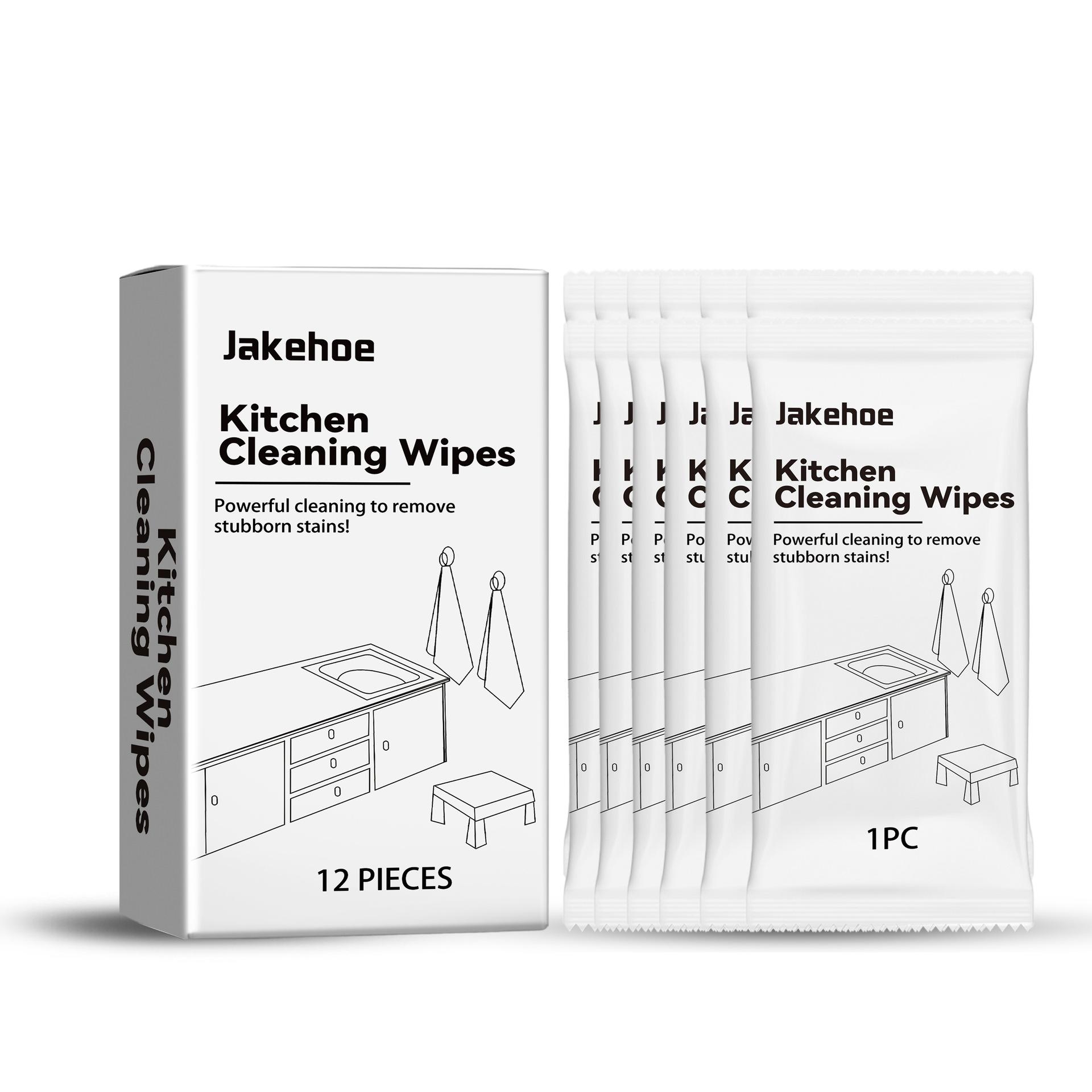 

Салфетки для чистки кухни Jakehoe Чистящие салфетки для кухонных столешниц Пятна от жира Пятна от жира в духовке Салфетки для чистки духовки 12pcs