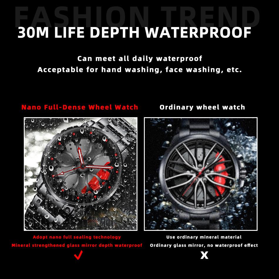 Ceas Casual Bărbați Ceas Business Ceas Sport Ceas Quartz Ceas Hollow Ceas din Oțel Inoxidabil