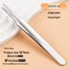 Eyelash Curler & Tweezers Set: Gold Feather Design for False Lashes and Extensions