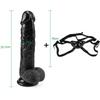 Strapon Dildo for Women Panties Suction Cup Realistic Dildo Huge Penis Belt Sexual Harness Strap On Anal Sex Toy for Lesbian