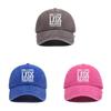Fix Stuff Cotton Baseball Cap With Embroidered Print For Summer Outdoor Sunshade
