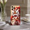 C-Chinese L-lion D-dance Phone Case For iPhone 17pro, 16,15,14,13,12,11 X XR Plus,Others Soft Black Cover
