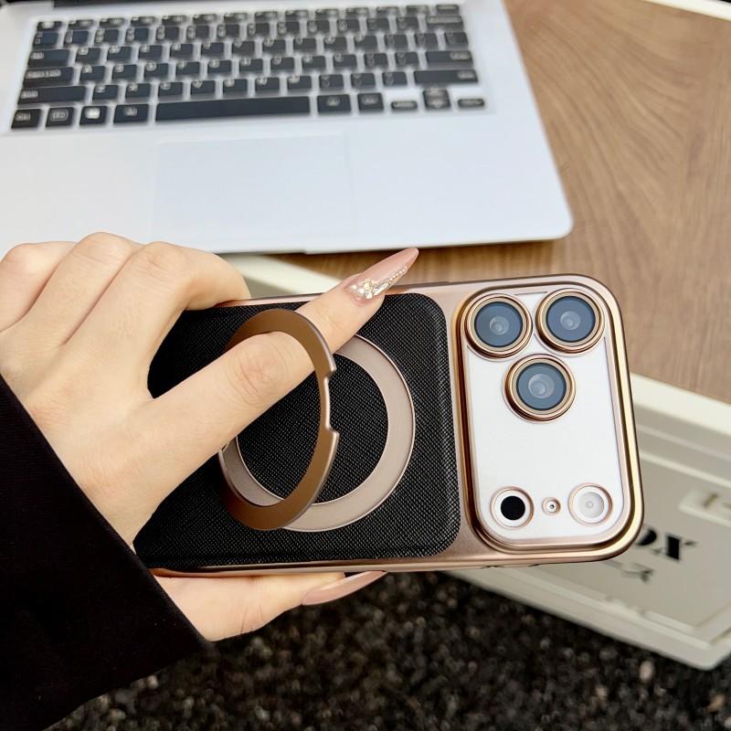 For iPhone 17, 17 Pro, 17 Pro Max Phone Case, Electroplated Metallic Paint, Full Lens Coverage, Shockproof and Drop-resistant