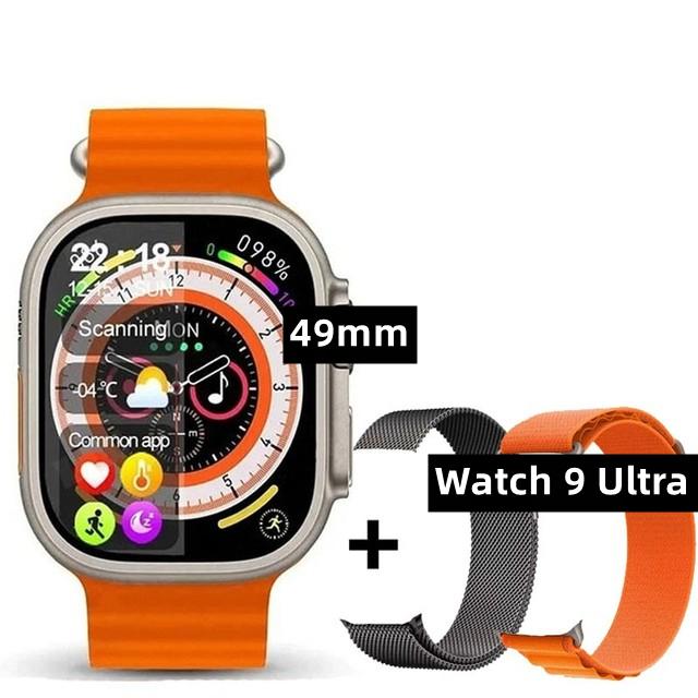 Gps Smartwatch 49mm Ultra 9 Połączenie Bluetooth Nfc Kompas Śledzenie Trasy Ip68 Smartwatch Microwear U9 Ultra Smart Watch Dla Mężczyzn Kobiet