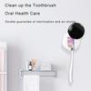 Intelligent Toothbrush Disinfection Box Rechargeable Toothbrush Sanitizer Holder Portable UV Sanitizer Toothbrush Rack