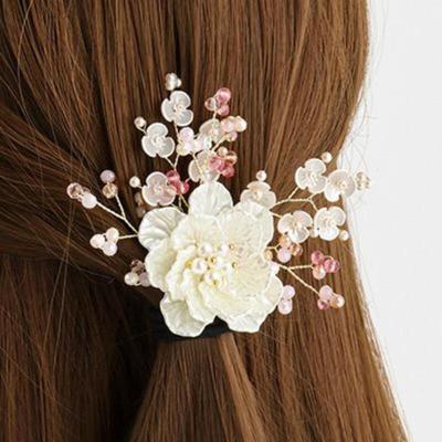Women's Wedding Bridal Photoshoot Flower Hairpin