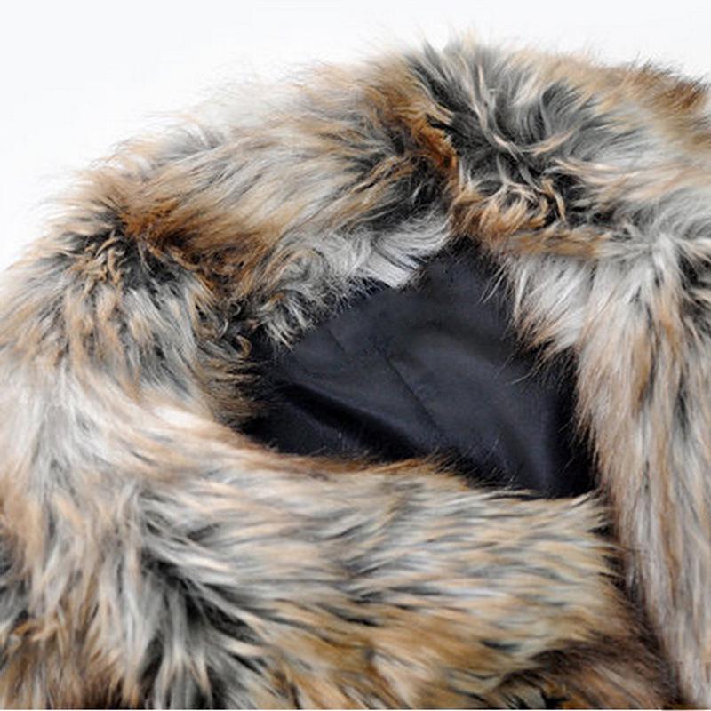 Imitation Raccoon Fur Vest Autumn and Winter Women's Clothing New Medium and Long Vest Fox Jacket
