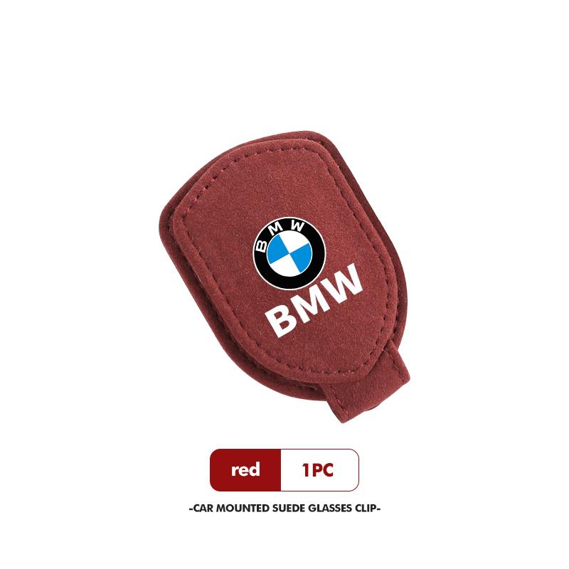 

2025 Hot Car Sun Visor Glasses Holder Storage Clip Decoration Accessories For BMW E46 E90 E60 F10 E39 F30 E36 E87 E90 E30 E53 F3