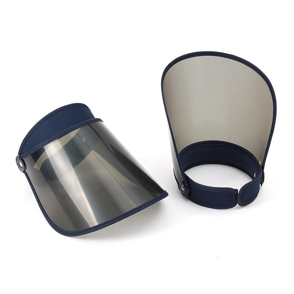 UV Protection Sun Cap 2-piece Set (navy) Summer Hat