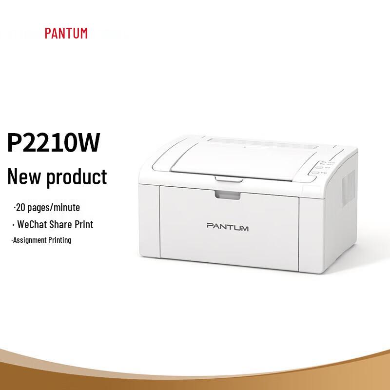 Pantum P2210W Wireless A4 Monochrome Laser Printer CN plug (adapter included)