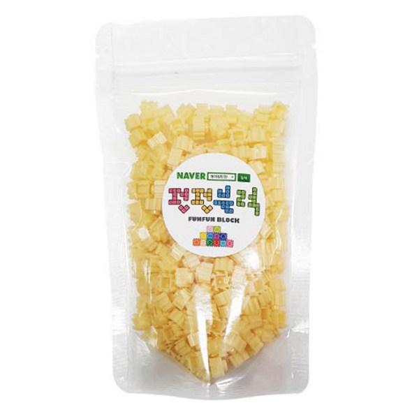 

Наноблок FunFunBlock, М-5 светло-желтый, популярные корейские игрушки