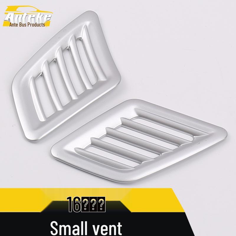 Compatible with 16 Sylphy Models: Air Vent Frame & Center Console Dashboard A/C Outlet Panel Sticker.