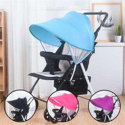 Baby Kinderwagen Buggy Winddicht Sonnenschutz Visier Sonnenschirm Verdeck Abdeckung