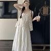 Korean Style First Love Apricot Cardigan Vest - Summer European Meat-Concealing Tank Top