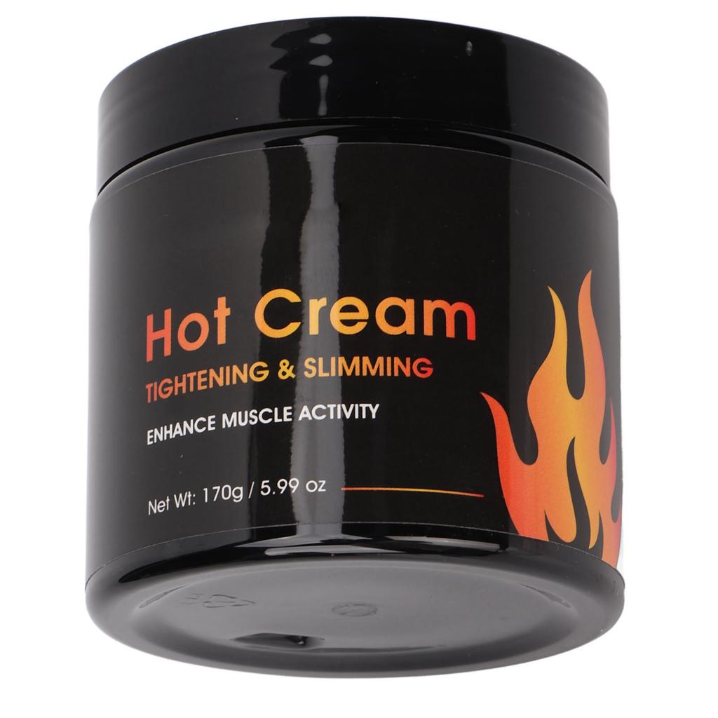 Fettverbrennungscreme Reduziert Cellulite Fördert die Durchblutung Hautstraffung Körper Schlankheitscreme für Bein Taille Arm 170g