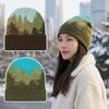 Thick Knit Knitted Beanie Ear Protection Warm Outdoor Sports Hat  Autumn/Winter Activities