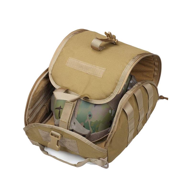 Bolsa de Almacenamiento Táctica para Casco Camuflaje MOLLE - Accesorio para Deportes al Aire Libre