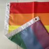 High Quality 2x3ft Polyester Rainbow Lesbian Bisexuals Gay Transgender Pride LGBT Flag