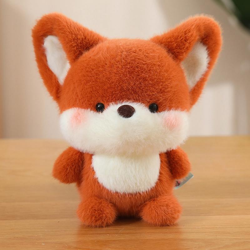 New Cartoon Animal Plush Toy Stuffed Bear Raccoon Sheep Fox Penguin Pig Elephant Otter Squirrel Rabbit Cat Panda Duck Dog Doll