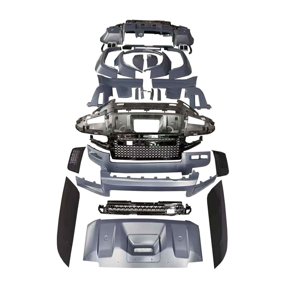 Land Rover Defender 110 (2020-2026) OCTA Wide Body Kit: Front & Rear Bumpers, Fender Flares, Grille.