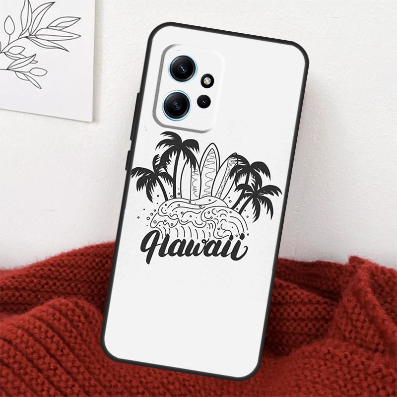 

Palms Beach Surf Case For Xiaomi Redmi Note 13 9 10 11 12 14 15 Pro Plus Cover For Redmi 15 C 12C 13C 14C 10C Redmi Note 10 4G