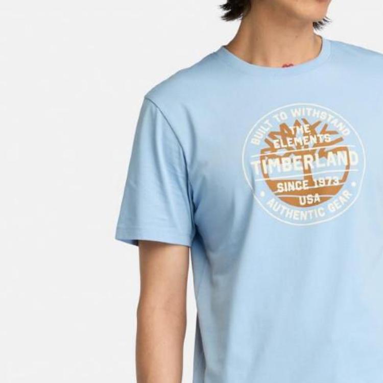 Timberland Versatile Comfortable Fashion Solid Color Short Sleeve T-Shirt Men tops TB0A44CFEFP1