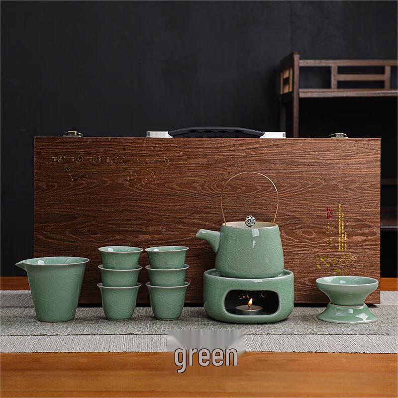 Qianxing Ge Kiln Ceramic Tea Set