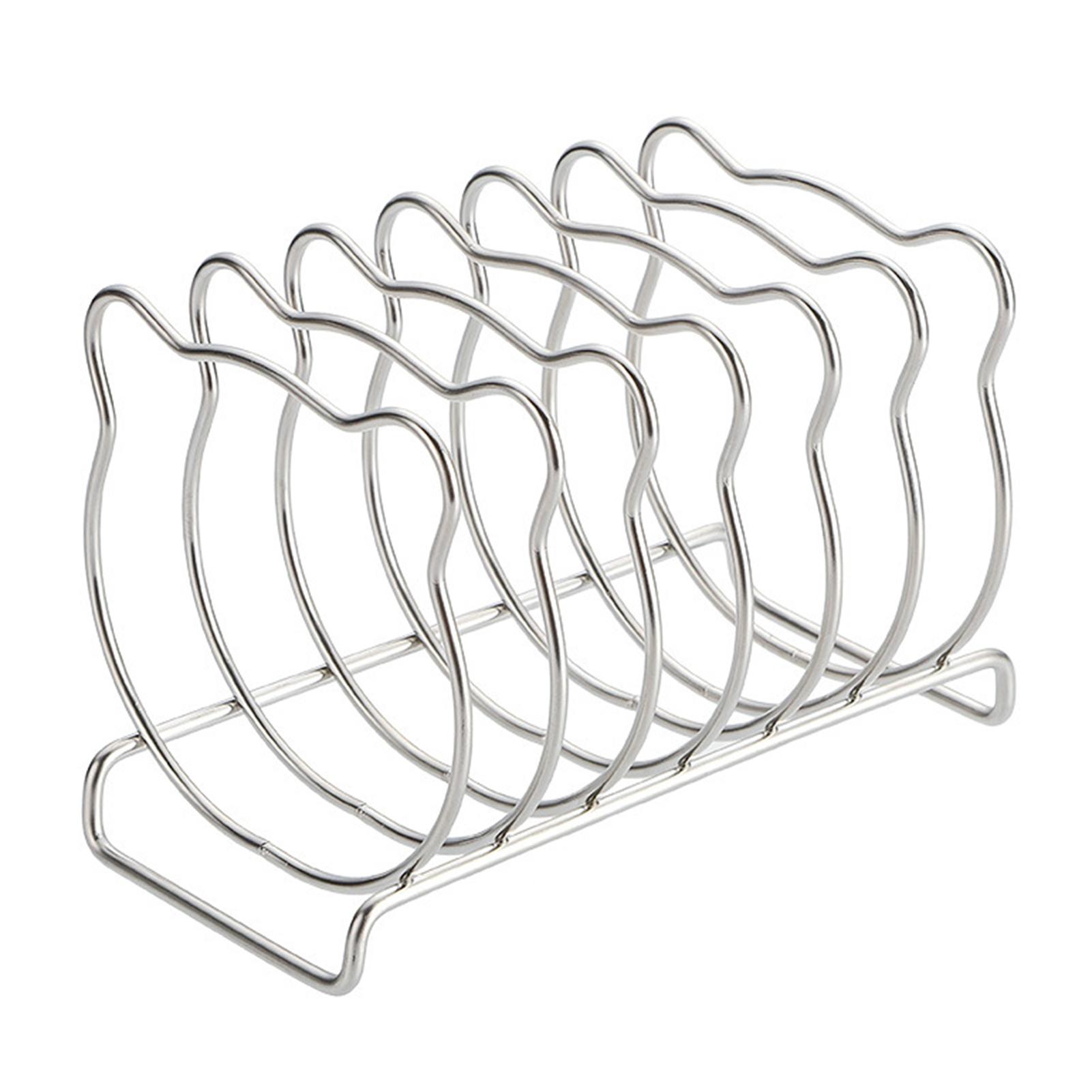 

Stainless Steel Toast Rack 6 Holes Baking Tools Accessories Cooling Racks Tool Air Fryer Accessories Organizer Safe Healthy M